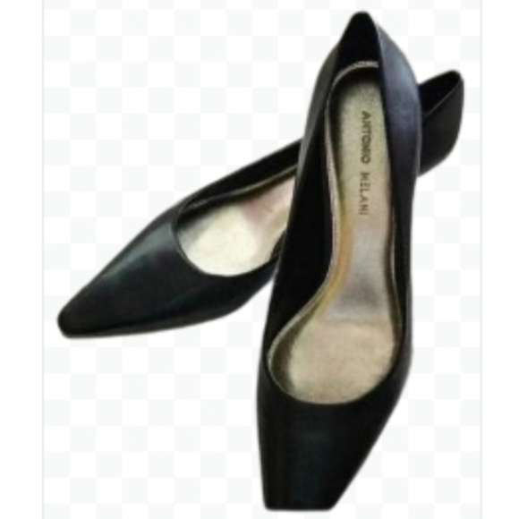 Antonio Melani Black Heels size 10 - Picture 1 of 4
